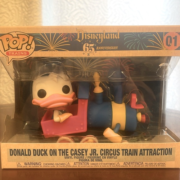 Disney Donald Casey jr train attraction funko pop - Picture 1 of 4